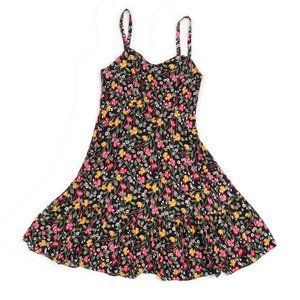 Old Navy Floral Spaghetti Strap Cami Dress	Black	Size	XS